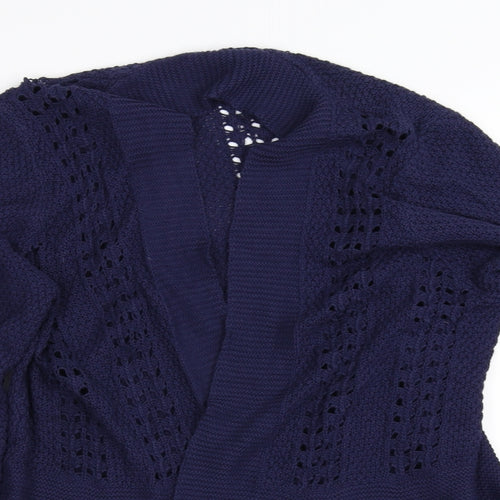 Papaya Womens Purple   Cardigan Jumper Size 14