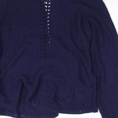 Papaya Womens Purple   Cardigan Jumper Size 14