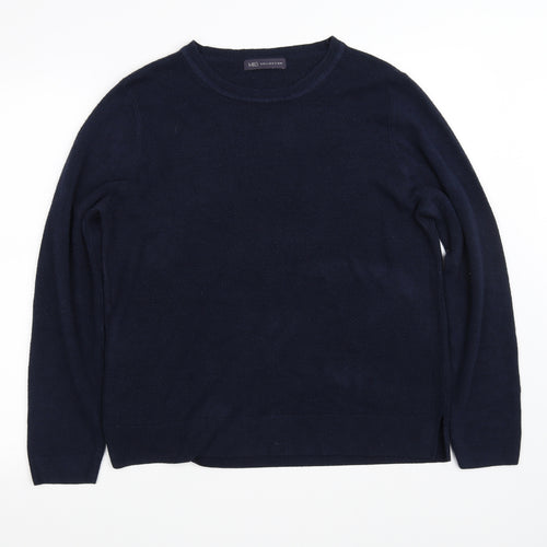 m&s Womens Blue   Pullover Jumper Size 16