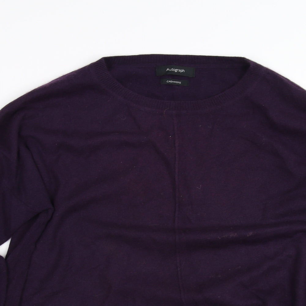 Autograph Womens Purple   Pullover Jumper Size 14