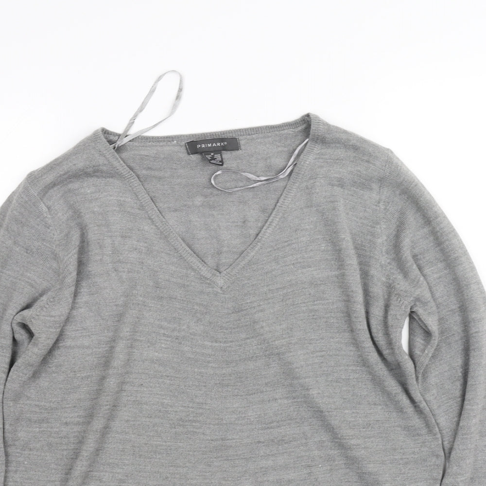 Primark Womens Grey   Basic Blouse Size M