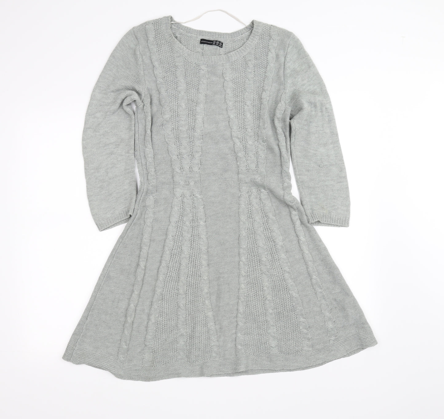 Atmosphere Womens Grey   Fit & Flare  Size 10
