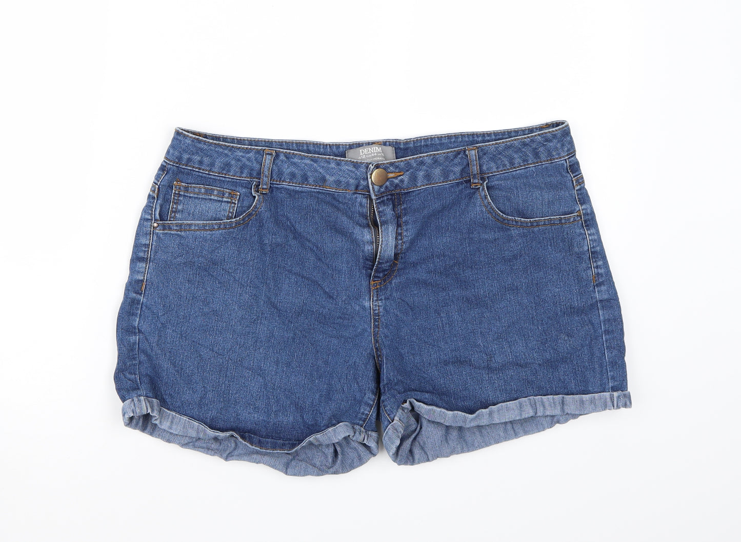 Denim Womens Blue   Bermuda Shorts Size 12