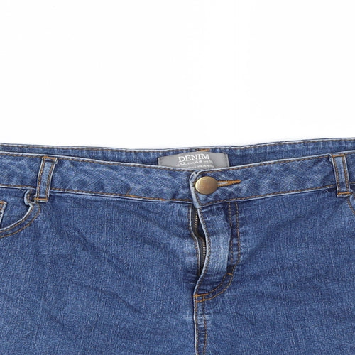 Denim Womens Blue   Bermuda Shorts Size 12
