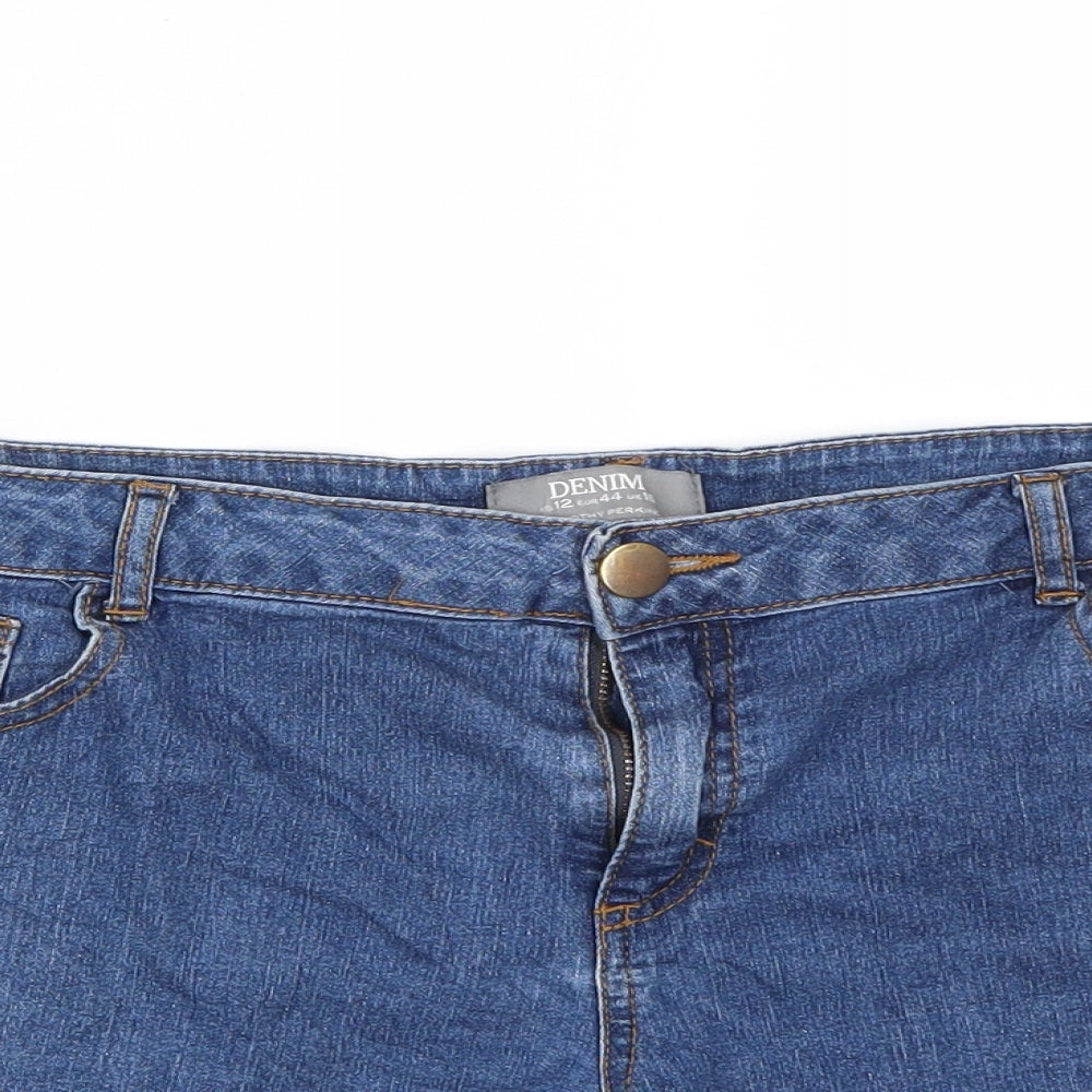 Denim Womens Blue   Bermuda Shorts Size 12