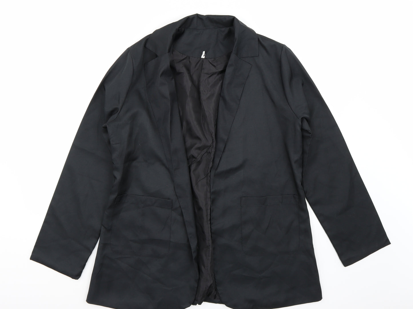 Preworn Womens Black   Jacket Blazer Size XL