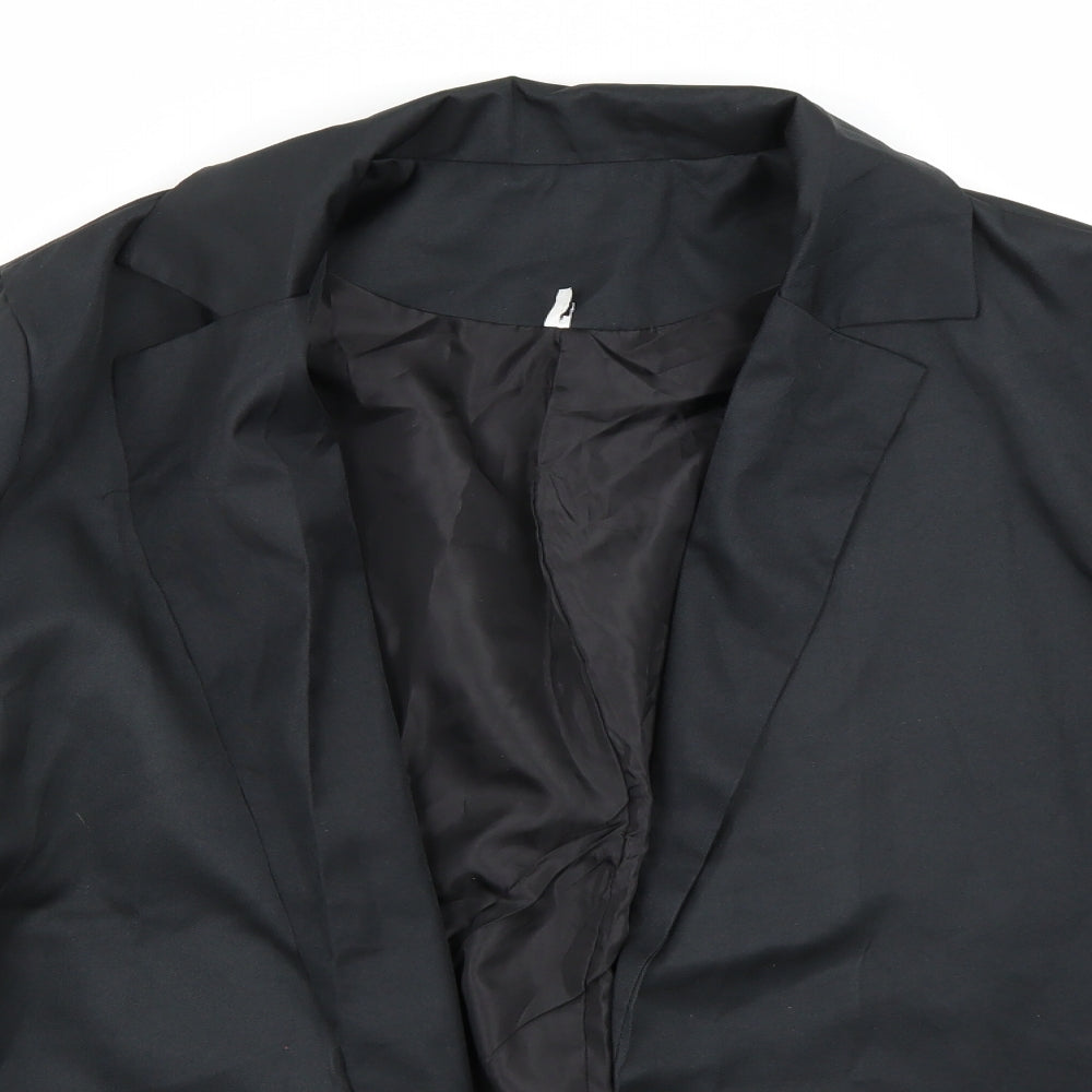 Preworn Womens Black   Jacket Blazer Size XL