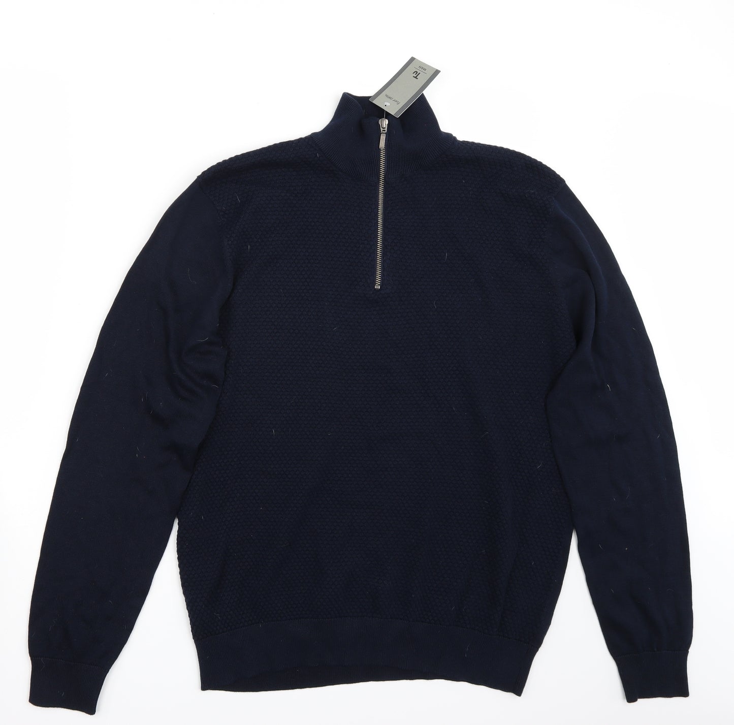 TU Mens Blue   Pullover Jumper Size L