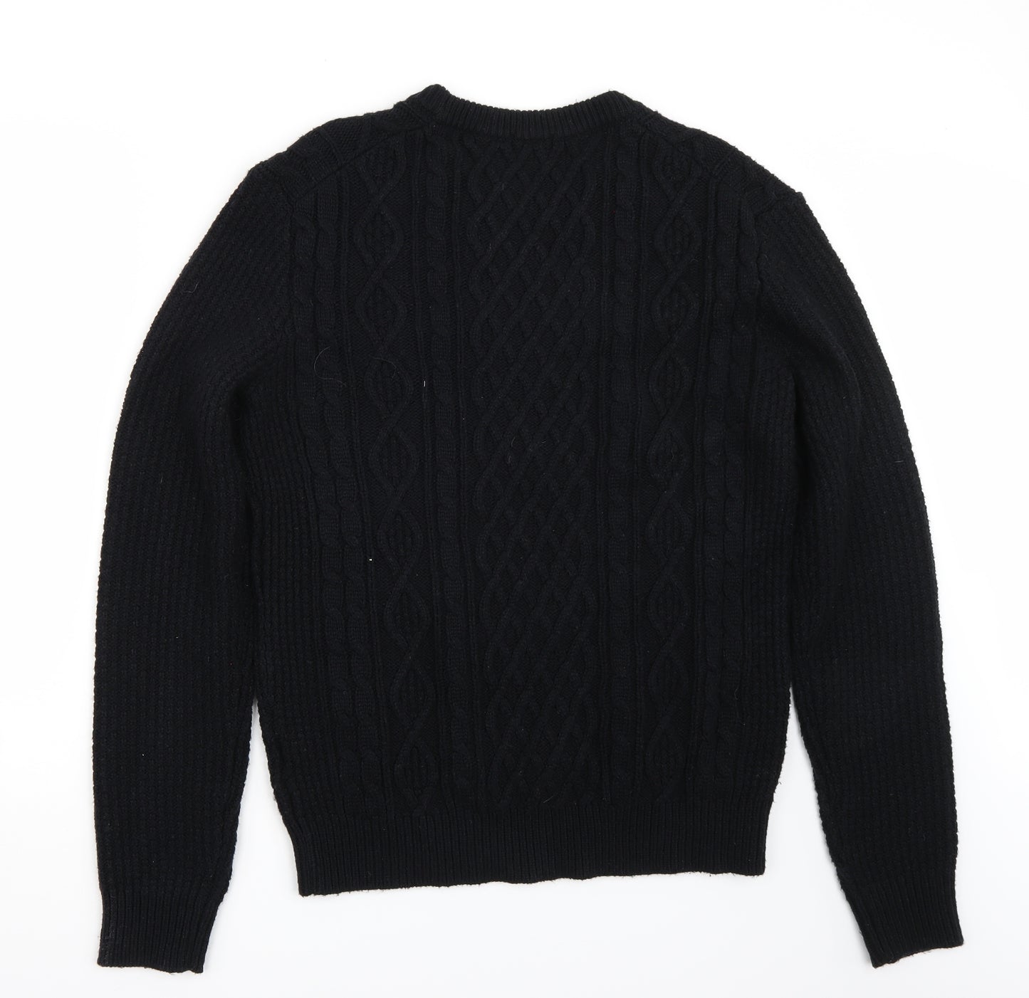Uniqlo Mens Black   Pullover Jumper Size L