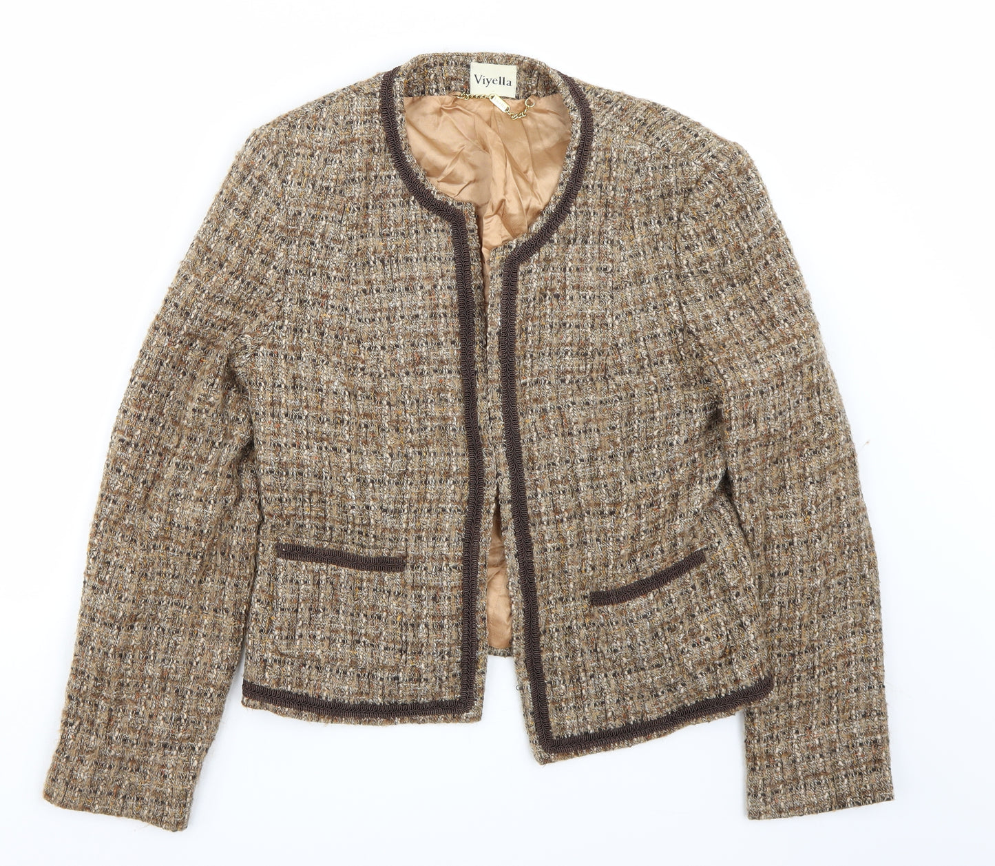 Viyella Womens Brown   Jacket Coat Size 18
