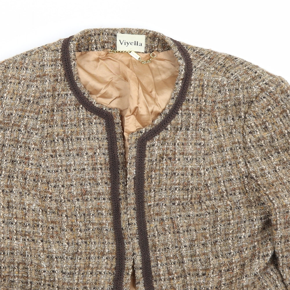 Viyella Womens Brown   Jacket Coat Size 18