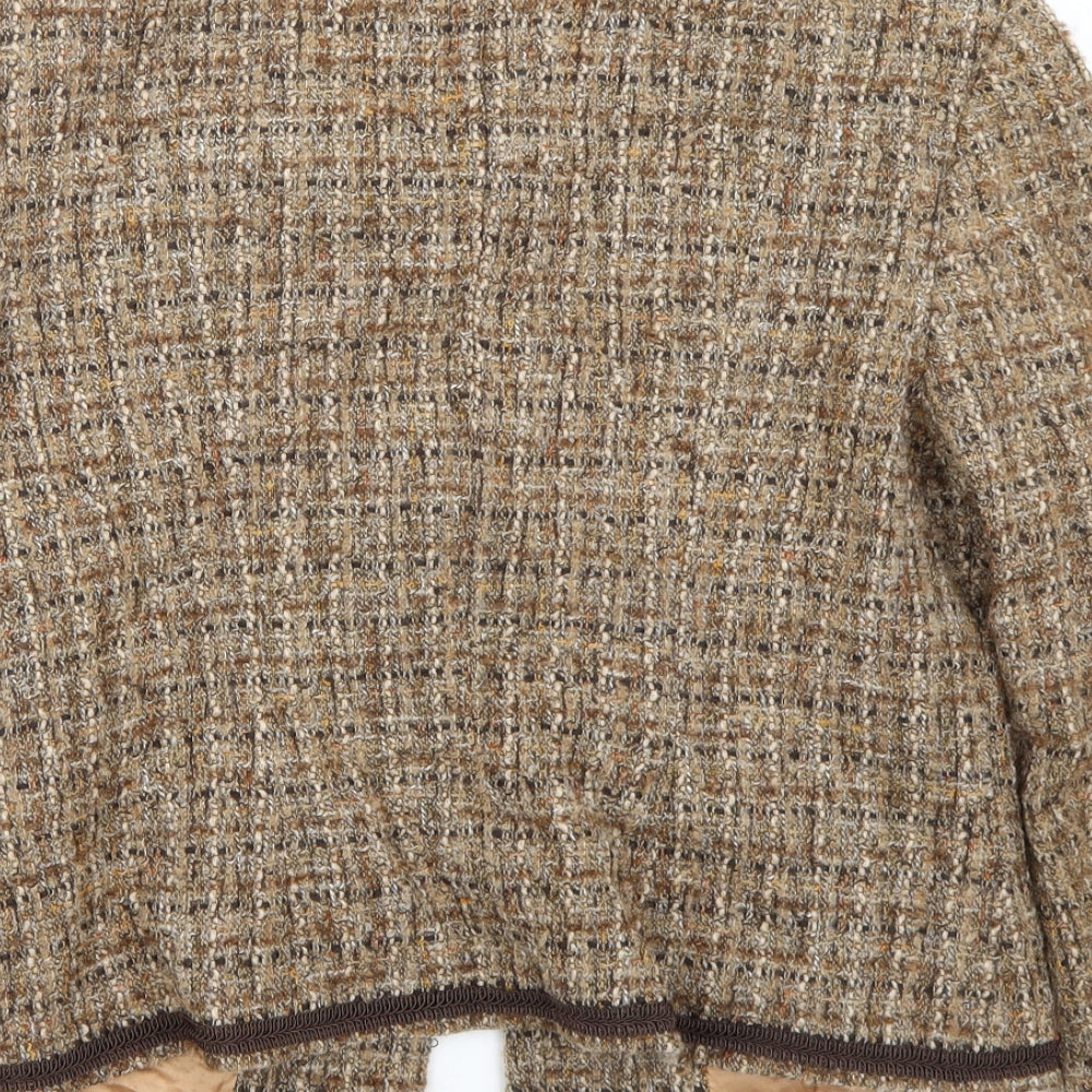 Viyella Womens Brown   Jacket Coat Size 18