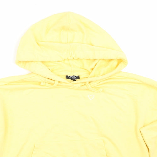 Topshop Womens Yellow   Pullover Jumper Size 14