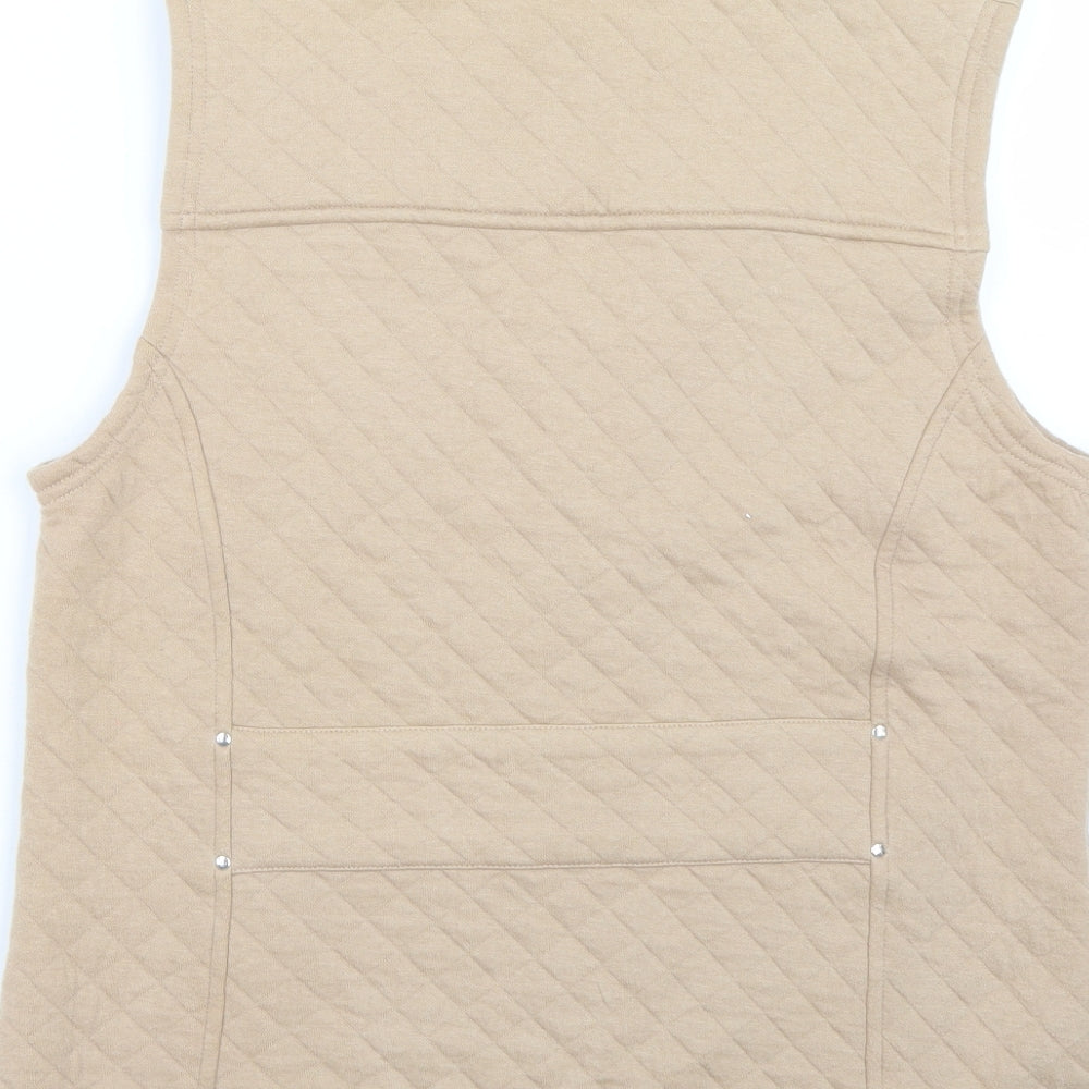 Viyella Womens Beige   Gilet Coat Size M