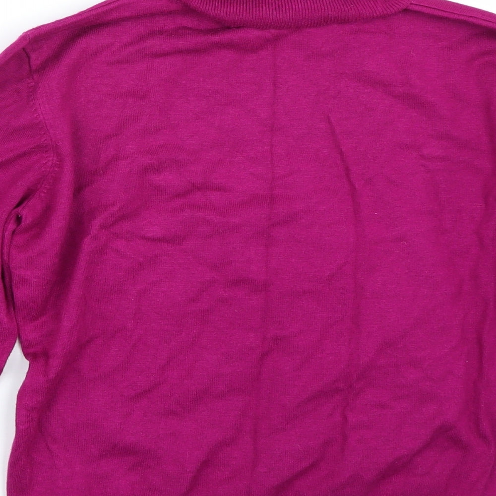 Country Casuals Womens Pink   Pullover Jumper Size M