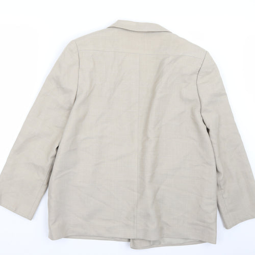 Holmewood Womens Beige   Jacket Suit Jacket Size 18