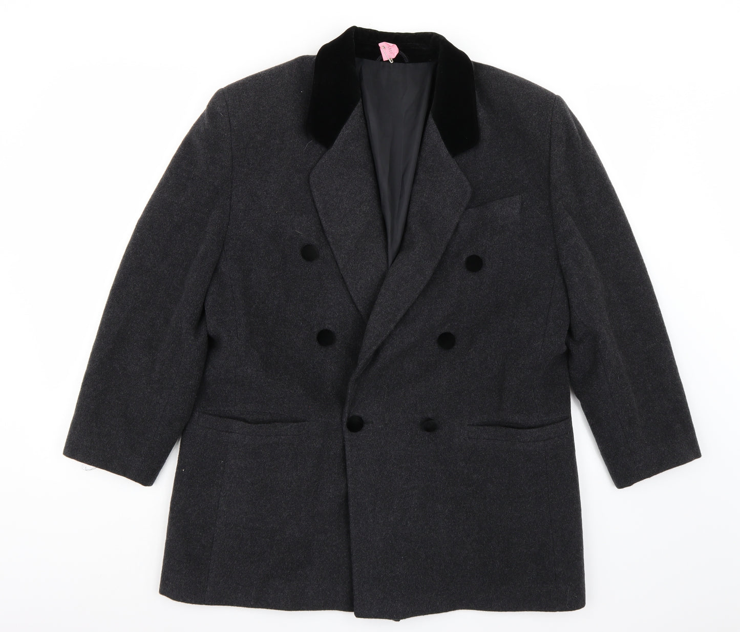 Preworn Womens Grey   Jacket Coat Size 18