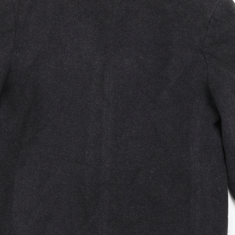 Preworn Womens Grey   Jacket Coat Size 18