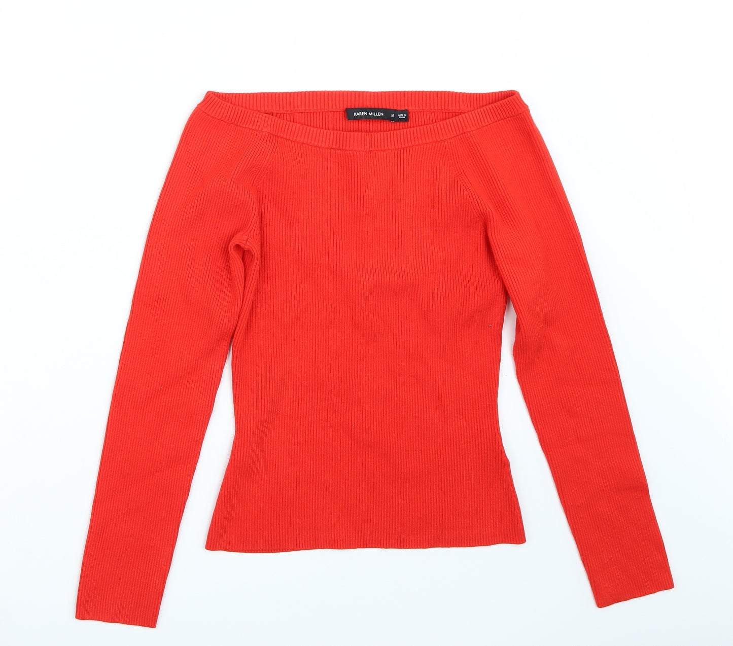 Karen Millen Womens Red   Basic T-Shirt Size M