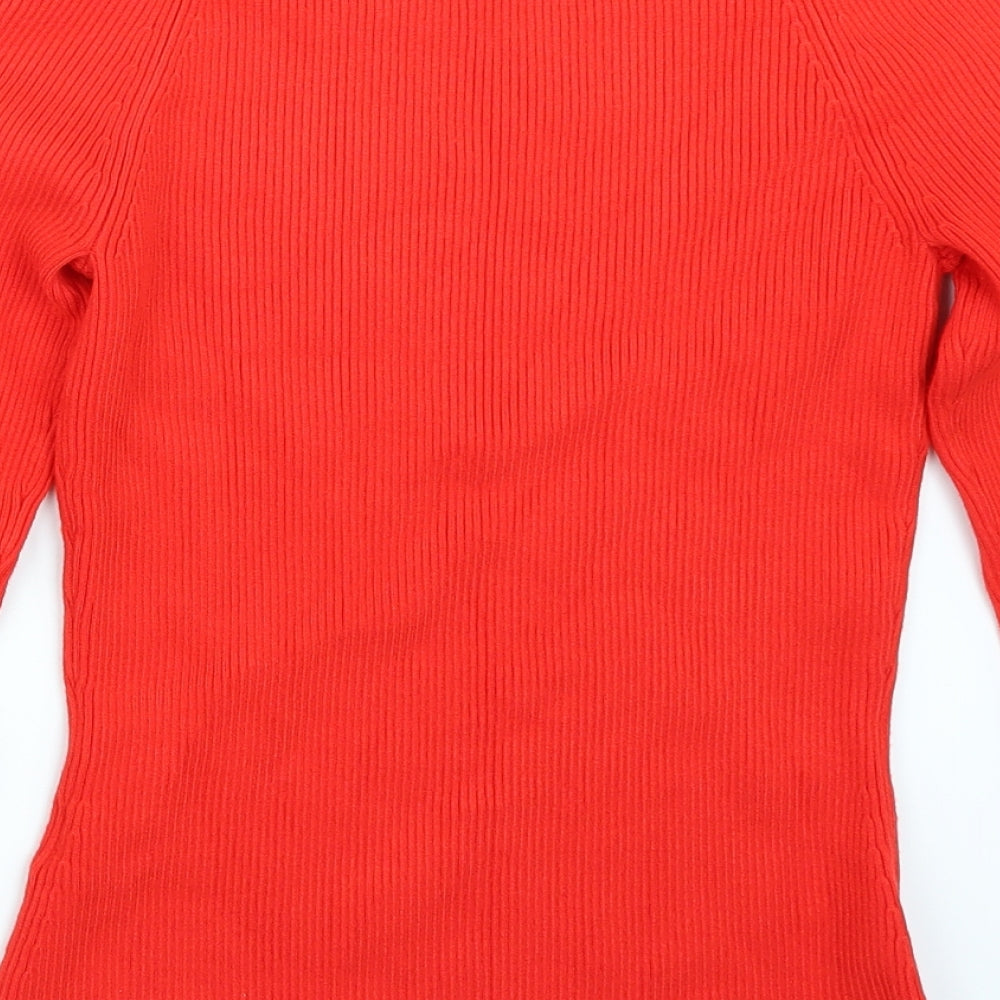 Karen Millen Womens Red   Basic T-Shirt Size M