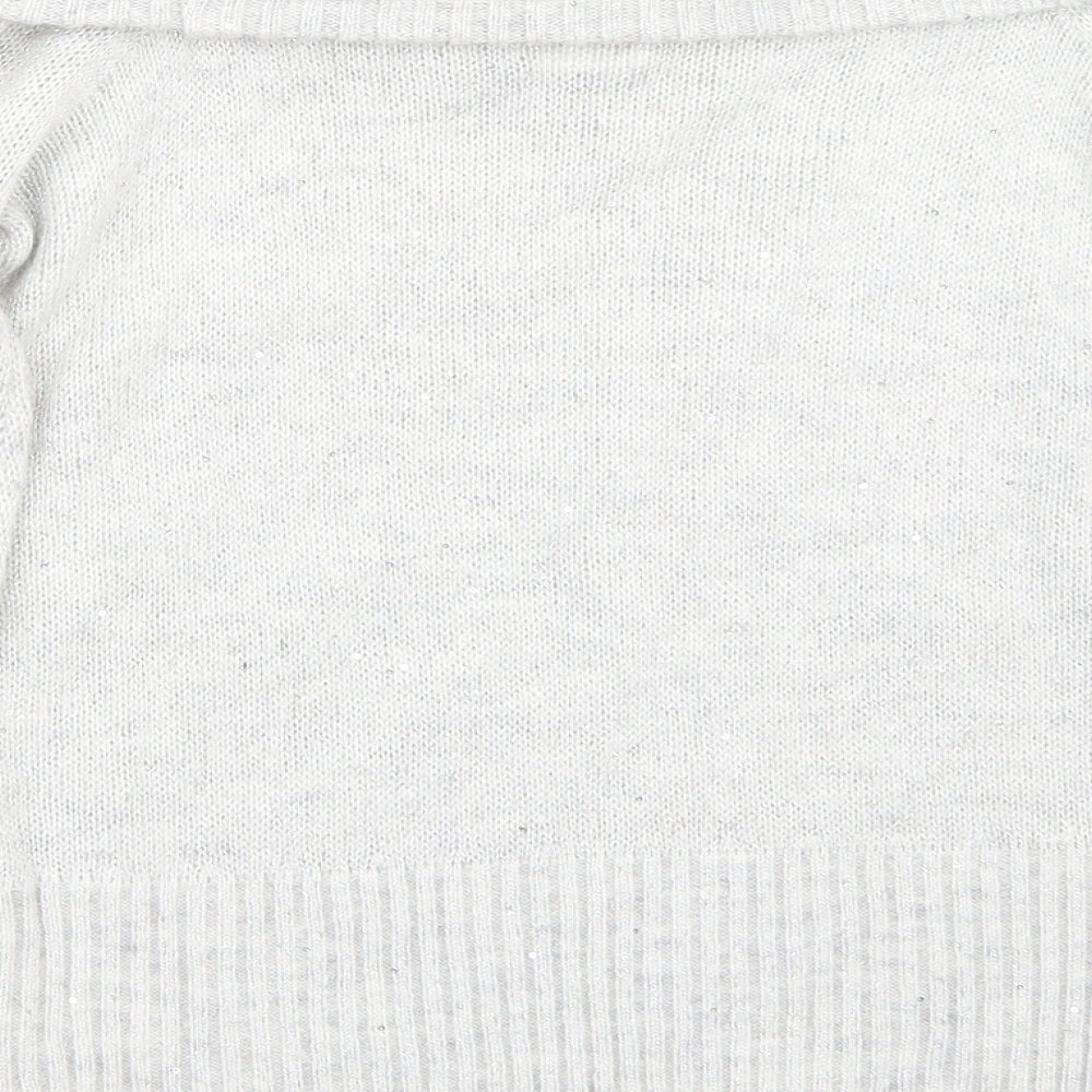 Lovers + Friends Womens Grey   Pullover Jumper Size S