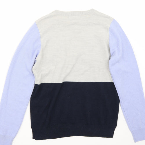 Marks and Spencer Womens Grey   Pullover Jumper Size 14