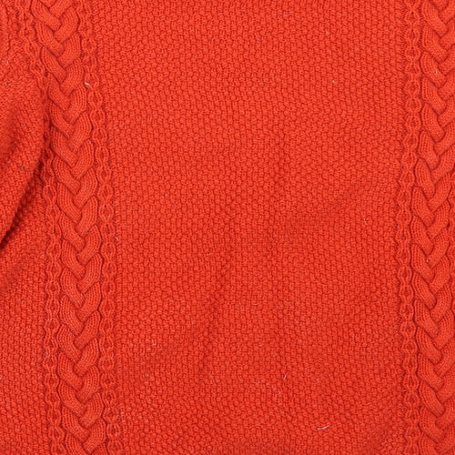 M&Co Womens Orange   Pullover Jumper Size 14