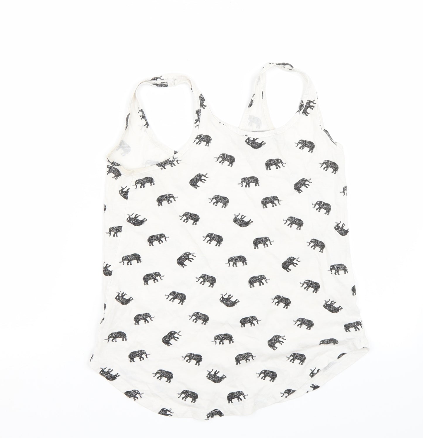 Primark Womens White   Basic Tank Size 4