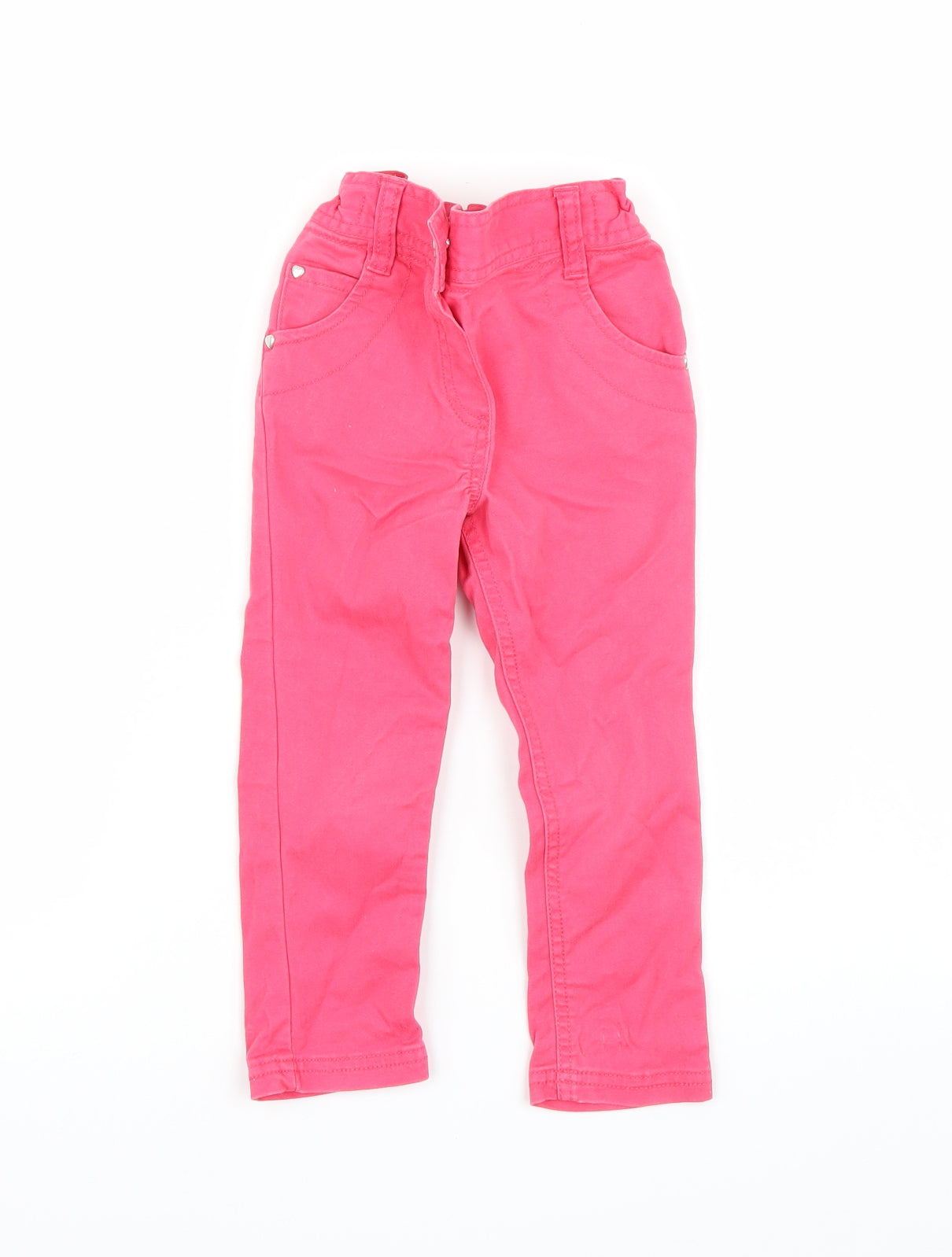 F&F Girls Pink   Straight Jeans Size 2-3 Years