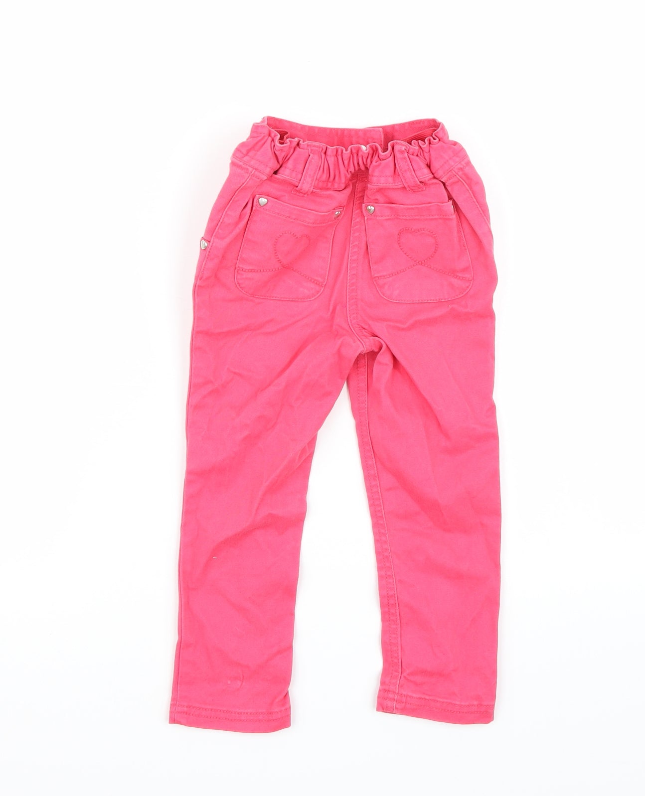 F&F Girls Pink   Straight Jeans Size 2-3 Years