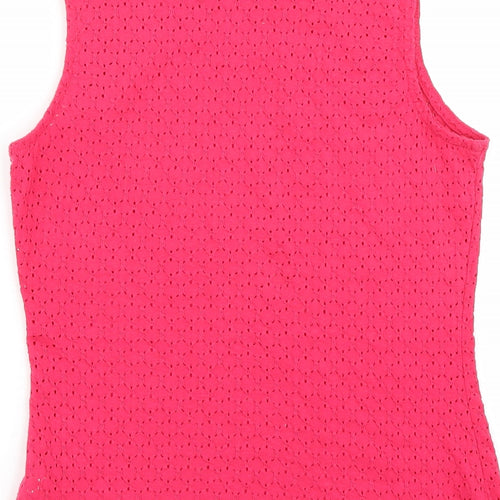 Newlook Womens Pink   Basic T-Shirt Size 8