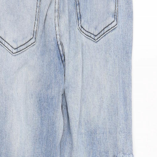 Preworn Womens Blue   Straight Jeans Size 8 L25 in