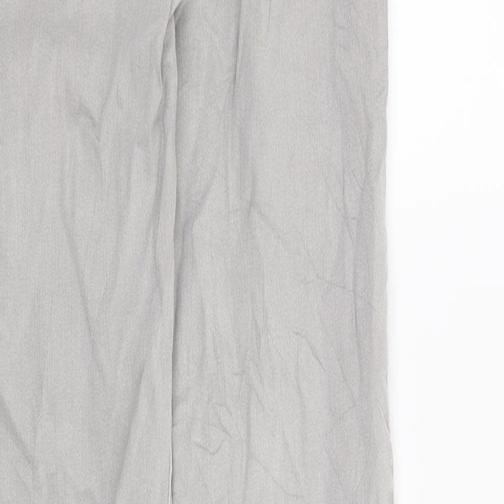 Preworn Womens Grey   Straight Jeans Size 28 in L28 in