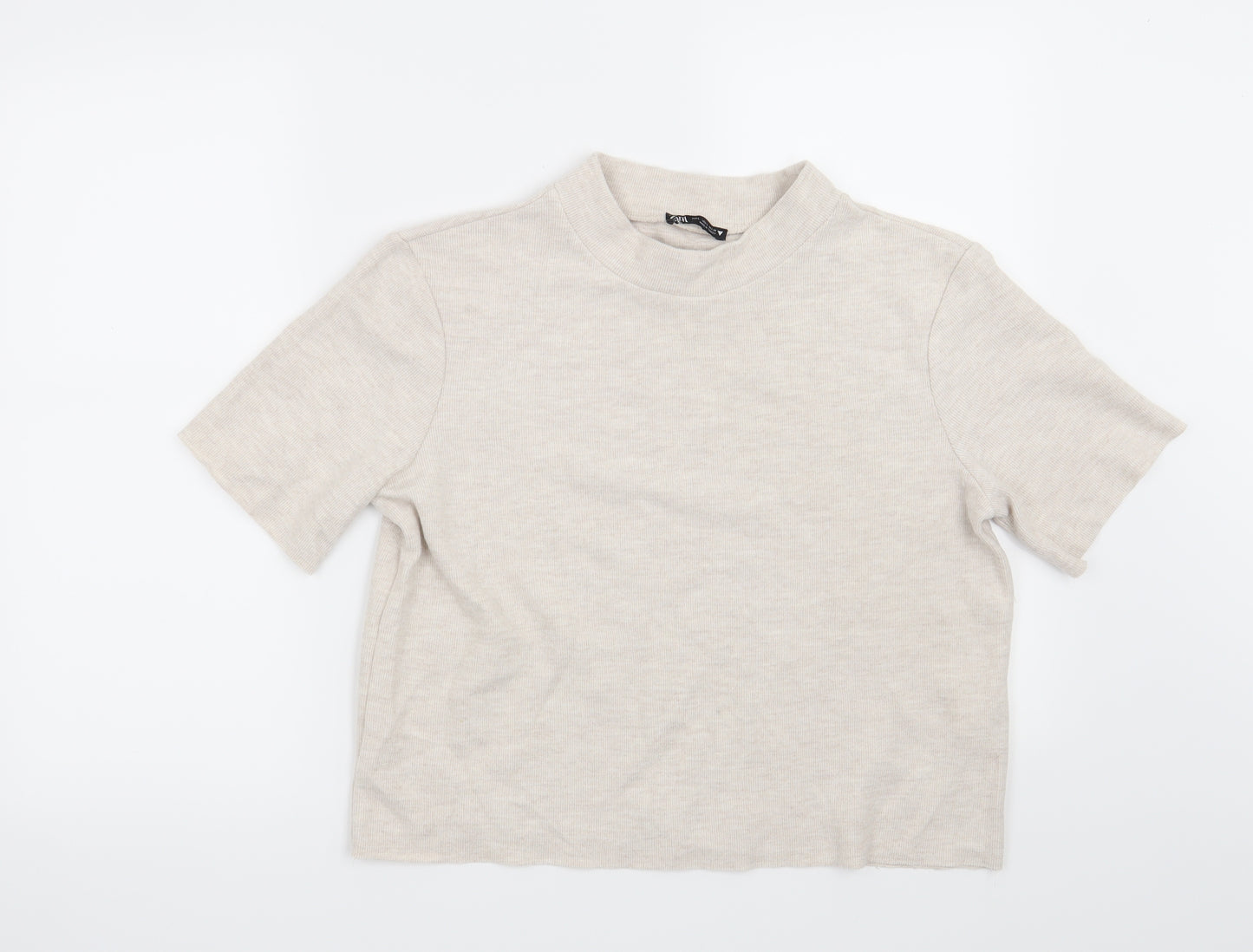 Zara Womens Beige   Pullover Jumper Size L
