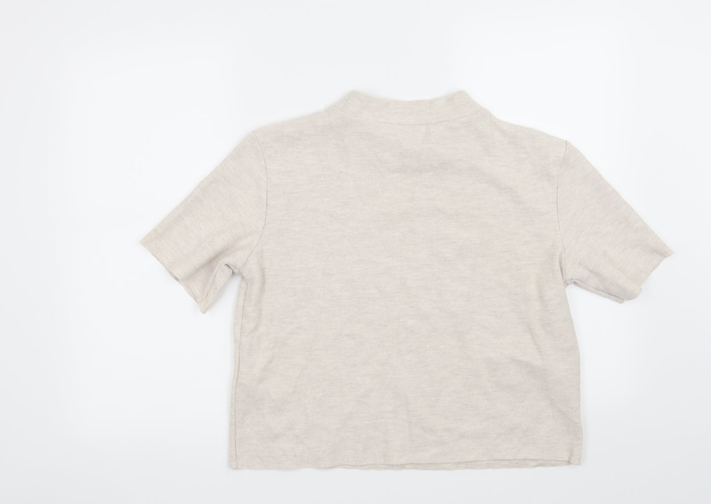 Zara Womens Beige   Pullover Jumper Size L