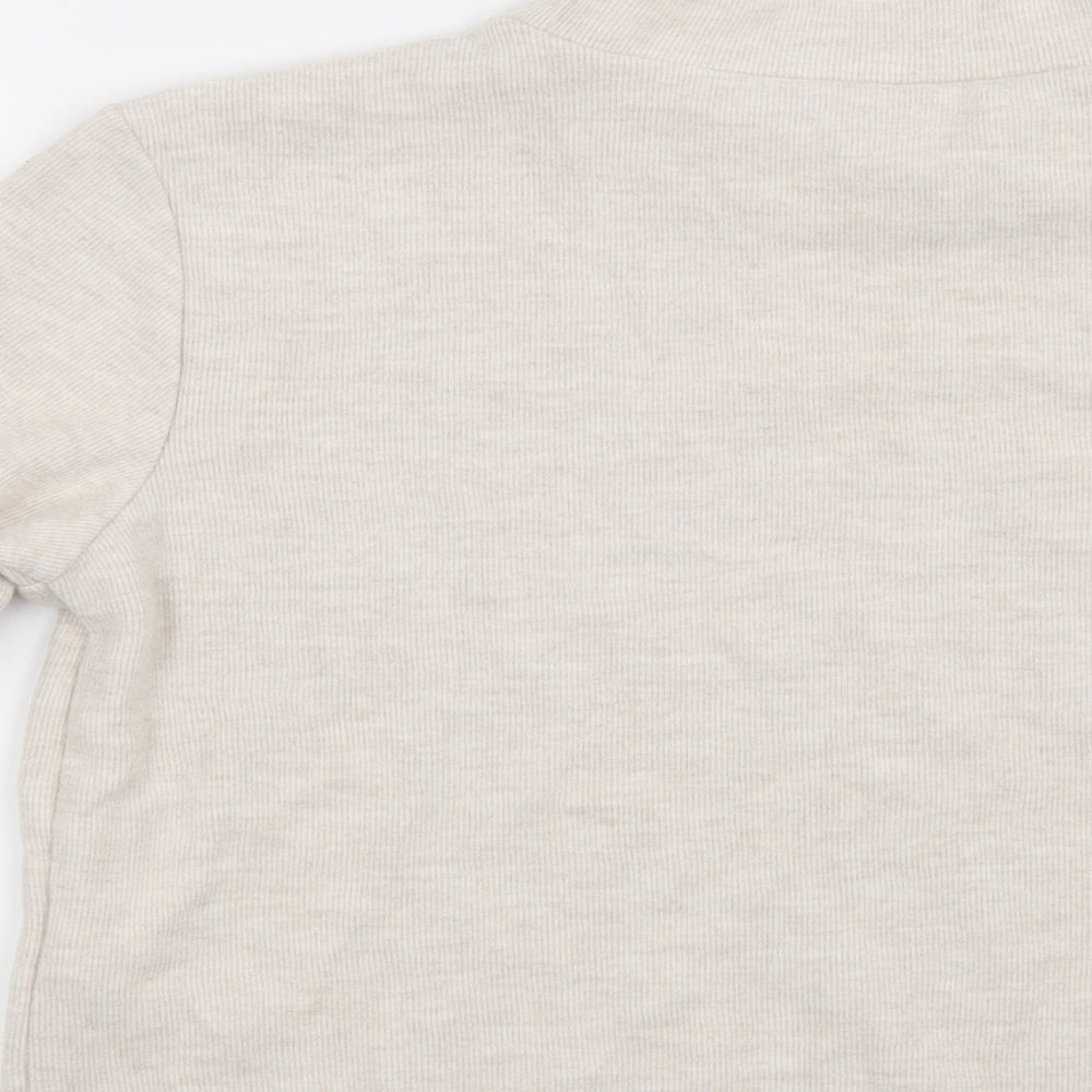 Zara Womens Beige   Pullover Jumper Size L