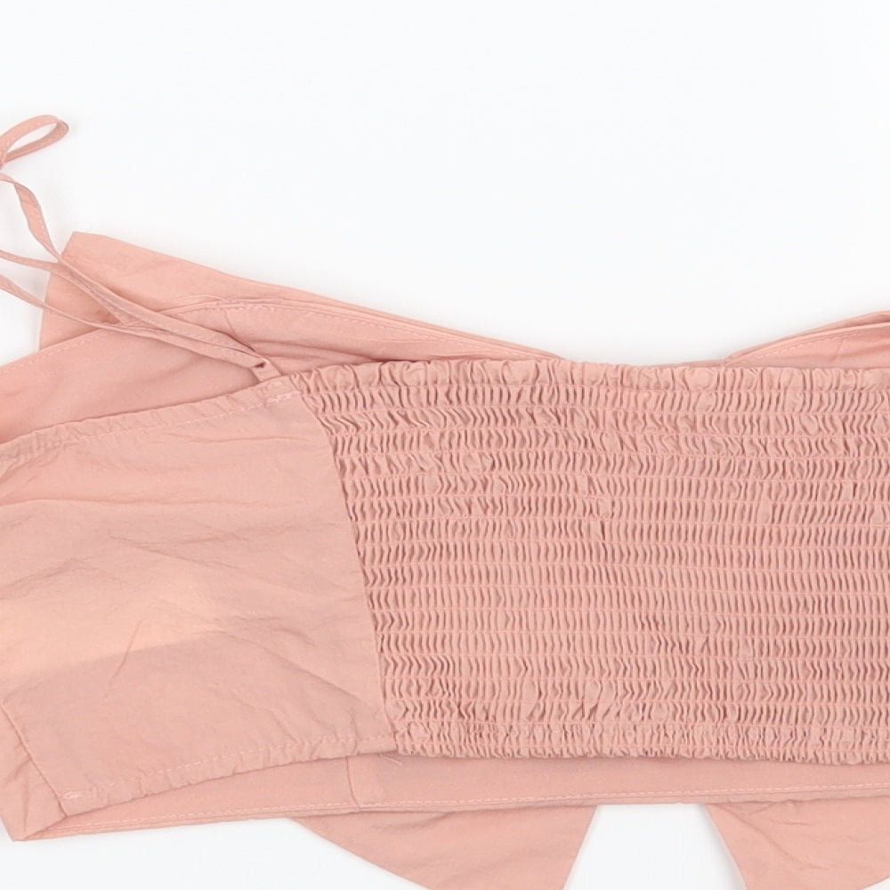 H&M Womens Pink   Basic Blouse Size 14