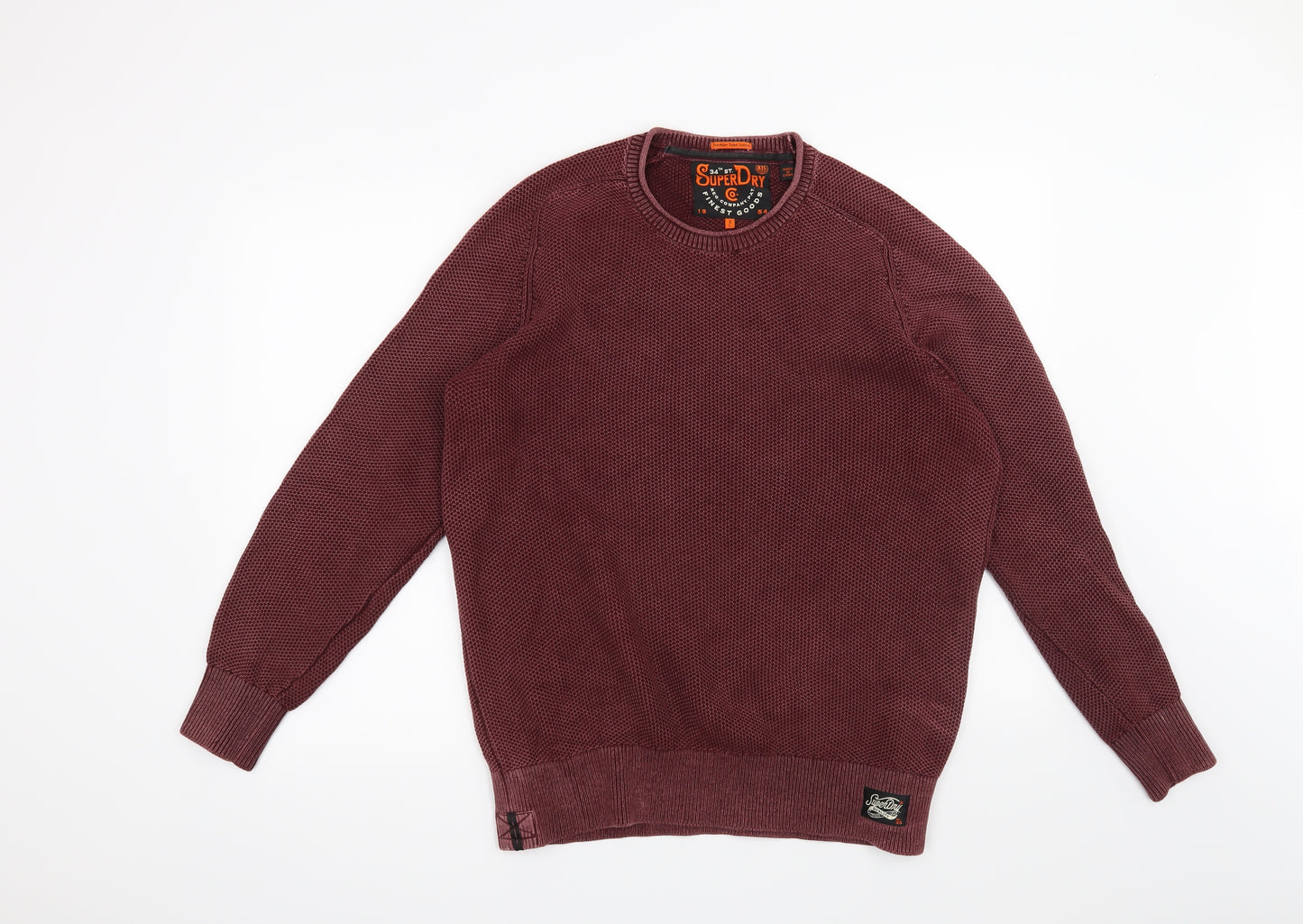 Superdry Mens Red   Pullover Jumper Size XL