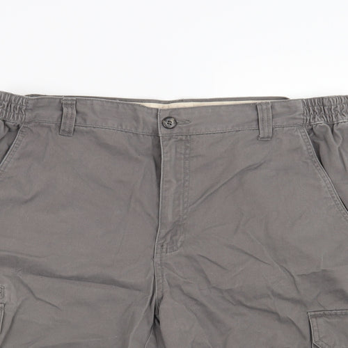 Easy Mens Grey   Biker Shorts Size 36 in