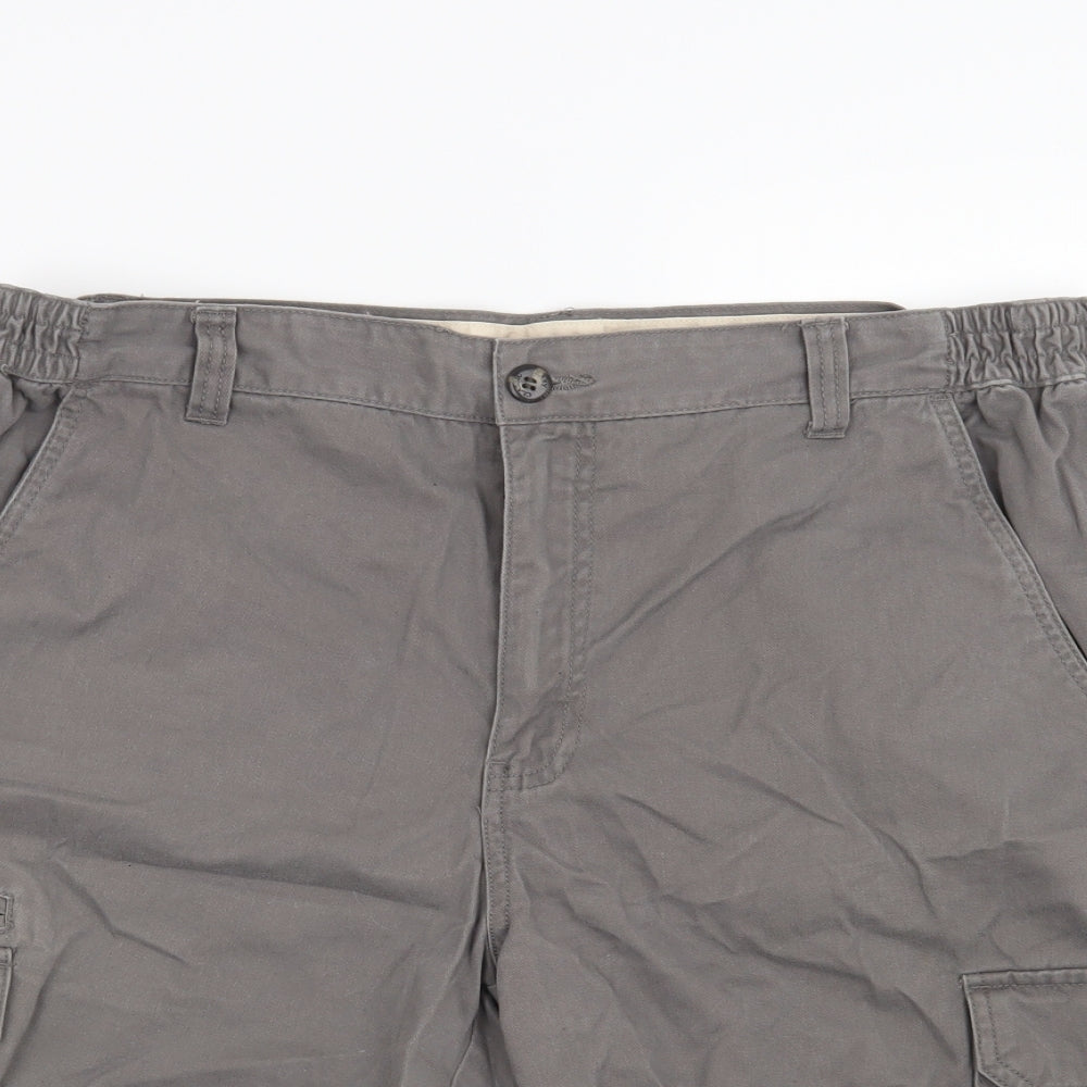 Easy Mens Grey   Biker Shorts Size 36 in