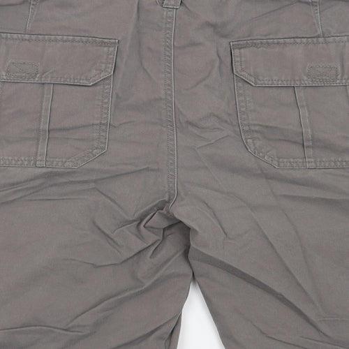Easy Mens Grey   Biker Shorts Size 36 in