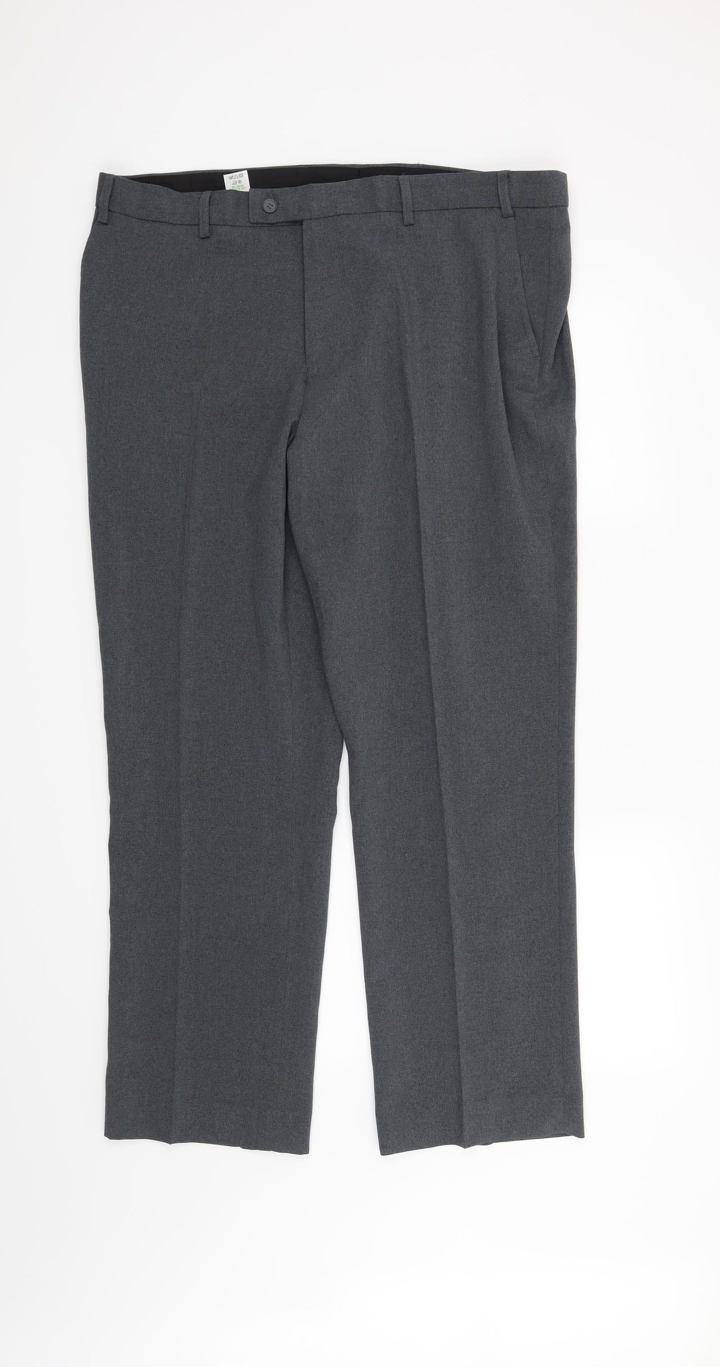 Matalan Mens Grey   Trousers  Size 38 in L29 in