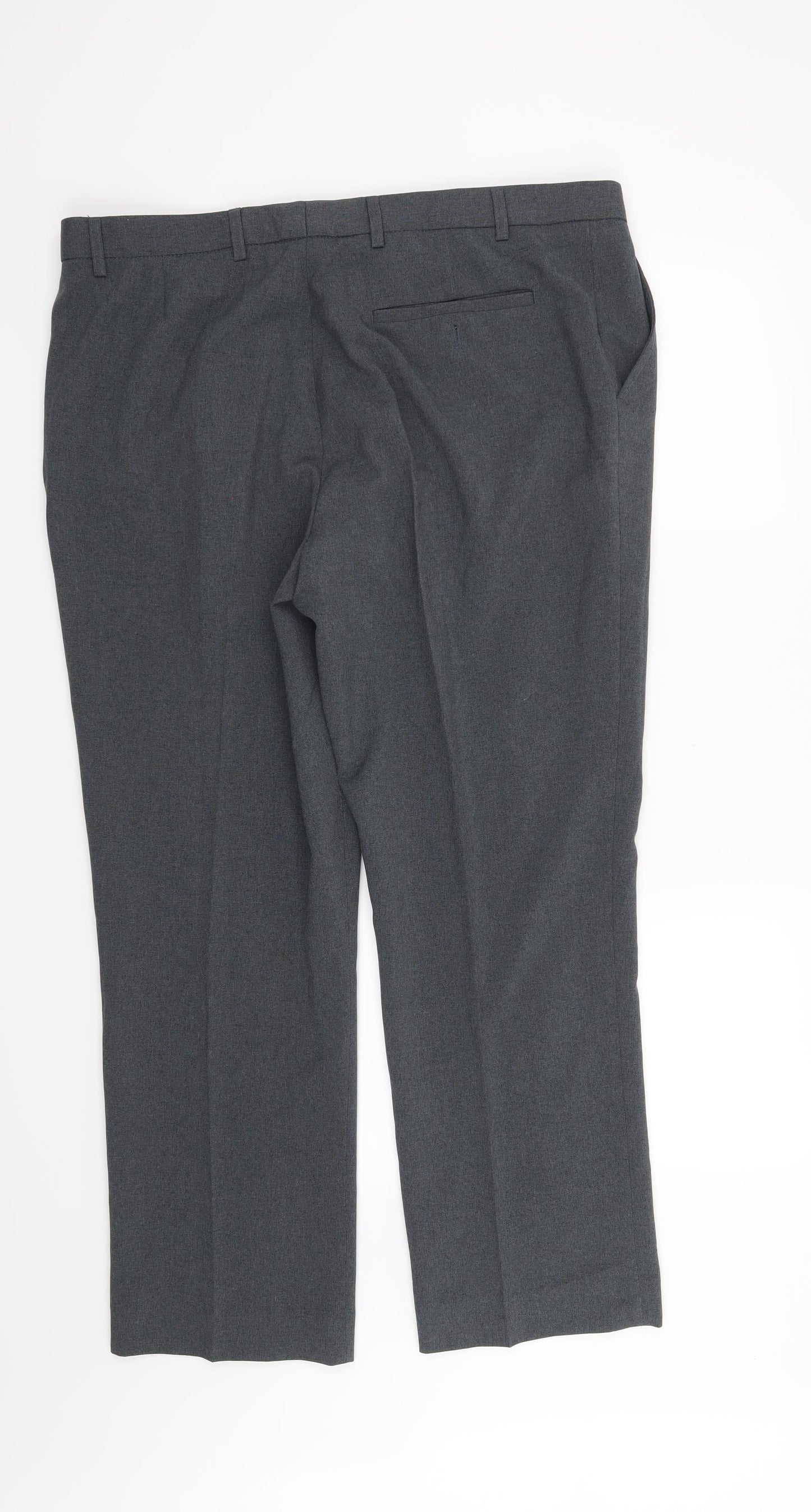 Matalan Mens Grey   Trousers  Size 38 in L29 in