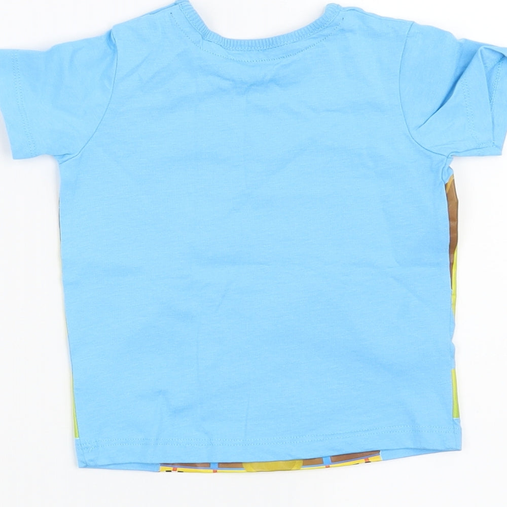 George Boys Blue   Basic T-Shirt Size 6-9 Months  - Disney Pixar Toy Story