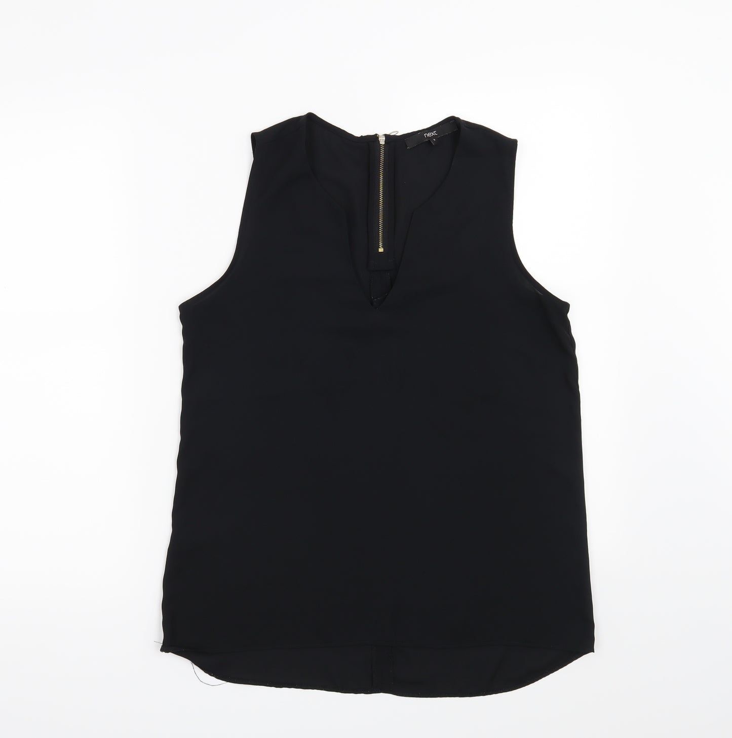 NEXT Womens Black   Basic Blouse Size 8