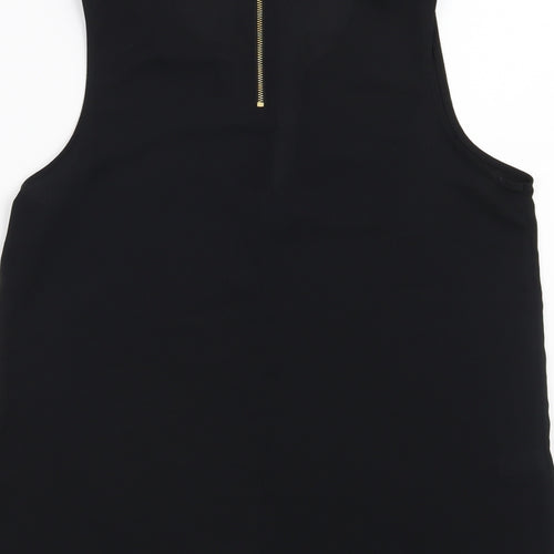 NEXT Womens Black   Basic Blouse Size 8