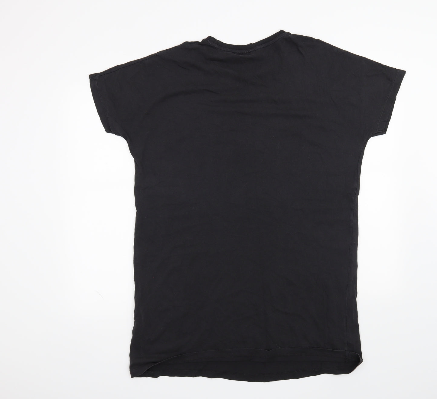 Primark Womens Black   Basic T-Shirt Size 10  - Netflix Stranger Things