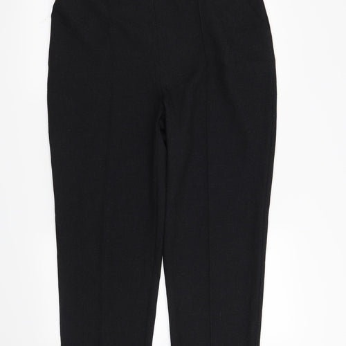 Matalan Womens Black   Trousers  Size 14 L28 in
