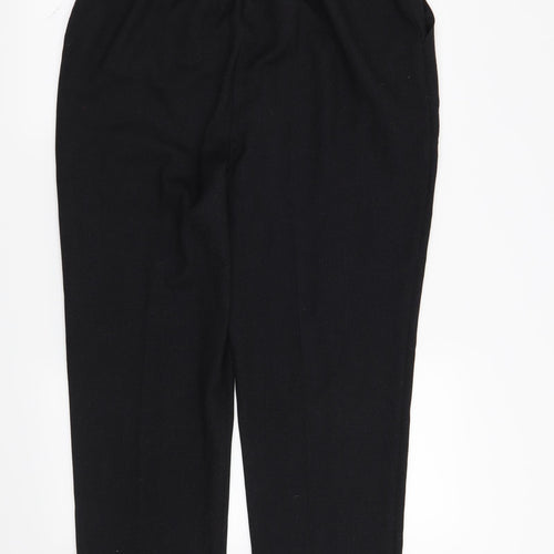 Matalan Womens Black   Trousers  Size 14 L28 in