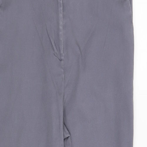 Atmosphere Womens Grey   Chino Trousers Size 12 L25 in